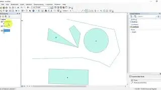 Creating and editing shapefile in GIS (Arc Map)