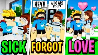 My WIFE FORGOT Me.. I Made Her LOVE Me Again in Roblox BROOKHAVEN RP!! (Love Story)