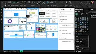 📊 Marketing Campaign Analysis Dashboard Using Power BI | End-to-End Project