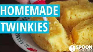 Homemade Twinkies - Childhood Throwbacks