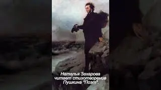 Наталья Захарова читает стихотворение Пушкина "Поэт".