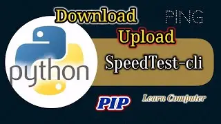 Python : SpeedTest-cli module