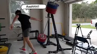 My Friend Tried Lifting a 500 Pound Bar and Almost Got Crushed