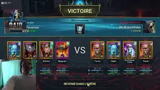 MAGNARR ET GORGEDESANG PLUS FORT QUE DOUBLE TARAS / Raid shadow legends fr