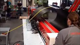 Sheet rolling unit RZ-V 1.0 for sheets 5–30mm and diameter approx. 500–3000mm