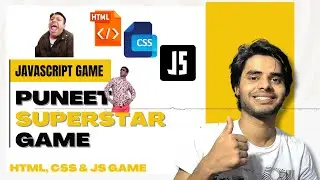 Build Javascript Game | Puneet Superstar Game using HTML, CSS and Javascript