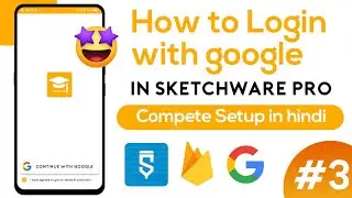 How to login with google in Sketchware pro | google login in Sketchware pro google login system