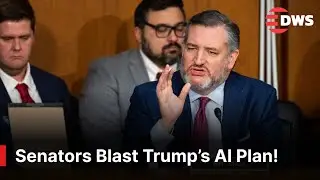 WATCH: Senators SLAM Trump Administration’s AI Strategy | Senate Holds Hearing | AC1E