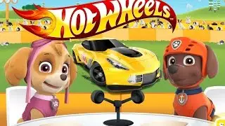 ЩЕНЯЧИЙ ПАТРУЛЬ и Hot Wheels / Хот Вилс. Гоночные машинки. Щенки - комментаторы. Развивающий мультик