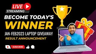 JAN-FEB-2023 GIVEAWAY Live Stream @8PM IST Saturday 11-MAR-2023 by Technosearch