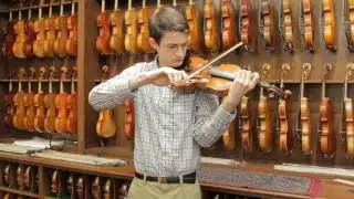 Ernst Heinrich Roth, Markneukirchen 1922 | Violin Demonstration