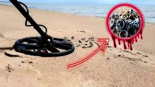 LATEST,!!Gold Hunt On The Beach, | Gold Discovery, | Metal Detector Indonesia