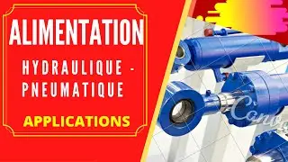 ALIMENTATION EN ENERGIE HYDRAULIQUE OU PNEUMATIQUE :Applications :
