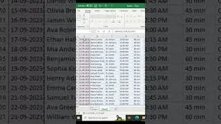 Mastering Excel: Using the Filter Function in Appointment Management!📆✅ #excel365 #excel