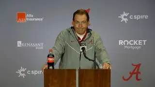 Spring Practice - First Scrimmage Press Conference: Coach Saban
