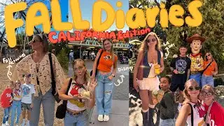 Fall diaries 🥞🎡❤️| California fall, Disneyland, Trying fall treats and more!