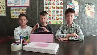 Сделали проектор в лагере 