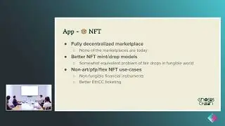 22 July 2022 - Gnosis Chain Workshop - What to Build in Crypto