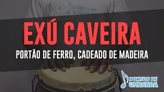 EXÚ CAVEIRA - PORTÃO DE FERRO, CADEADO DE MADEIRA