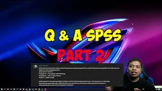 Q & A SPSS PART 1 | Cara Mengkategorikan 3 Variabel pada SPSS