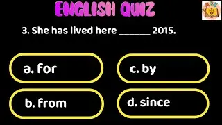 English Grammar Quiz | Fill in the Blank Challenge (Test Your English!) - Daily Grammar Quiz