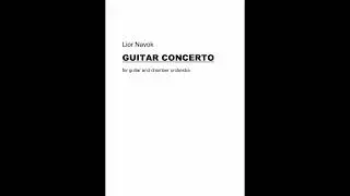 Lior Navok - Guitar Concerto
