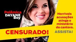 URGENTE: Dayane Boy fala sobre escândalo e pede perdão