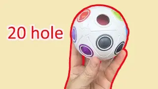 How to Solve the Magic Rainbow Ball (20 holes)