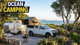 We Found a Campsite Right Next to the Ocean…