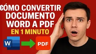 Convierte Word a PDF en Celular en 1 Minuto