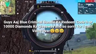 How To Get Blue Criminal Bundle Redeem Code|Free Criminal Bundle Redeem Code|Blue Criminal Bundle|