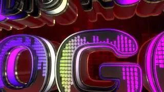 After Effects Template - LED Audio React Equalizer Logo