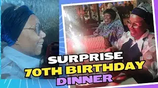 Mama's SURPRISE 70th Birthday Dinner | Hibachi Style