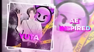 YUTA OKKOTSU AMV EDIT🔥 AE INSPIRED EDIT 🥵!!!