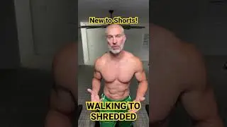 Walk to Shredded #fitness #shortsvideo #workout