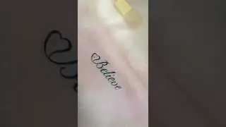 тату надпись