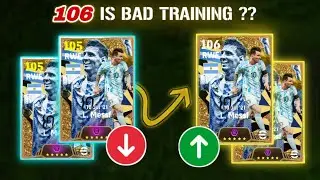 106 rated messi efootball 👀💥  | Messi argentina efootball 2024 max level