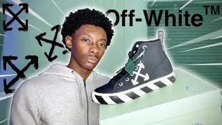 OFF-WHITE VULCANIZED HIGH TOP | UNBOXING!