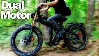 Discovering Hidden Trails on an AWD E-Bike! (Aniioki A9 Pro Max)
