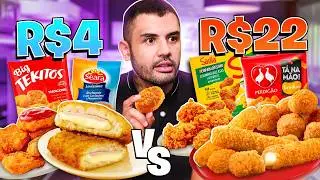 COMPREI TODOS OS NUGGETS DO MERCADO! TINHA UM SUPER APIMENTADO