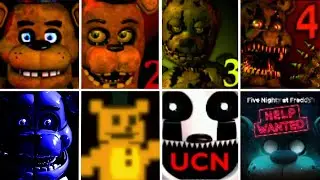 ALL FNAF JUMPSCARES **UPDATE** (2024) FNAF JUMPSCARE SIMULATOR