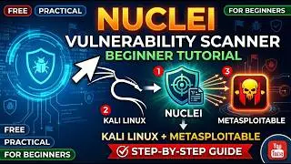 Nuclei Vulnerability Scanner Tutorial for Beginners Kali Linux + Metasploitable