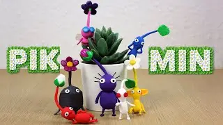 Making PIKMIN with CLAY!