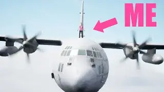 GREEN SCREEN TUTORIAL: Flying on aircraft through clouds (UNREAL ENGINE VIRTUAL PRODUCTION)