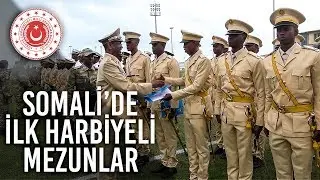 Somali Askeri Okullar Komutanlığı İlk Harbiyeli Mezunlarını Verdi