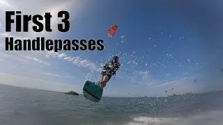 First Three Handlepass Tricks for Kiteboarders