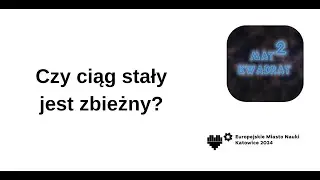 Czy ciąg stały jest zbieżny?