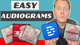 HOW TO CREATE AN AUDIOGRAM FOR SOCIAL MEDIA WITH DESCRIPT (Best Digital Marketing Tool 2021)