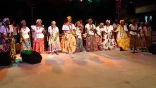 As Ganhadeiras de Itapuã no Sesc Pelourinho, em 24 de outubro de 2013