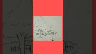 How to draw a natural Scenery step by step. ll. Technical video info